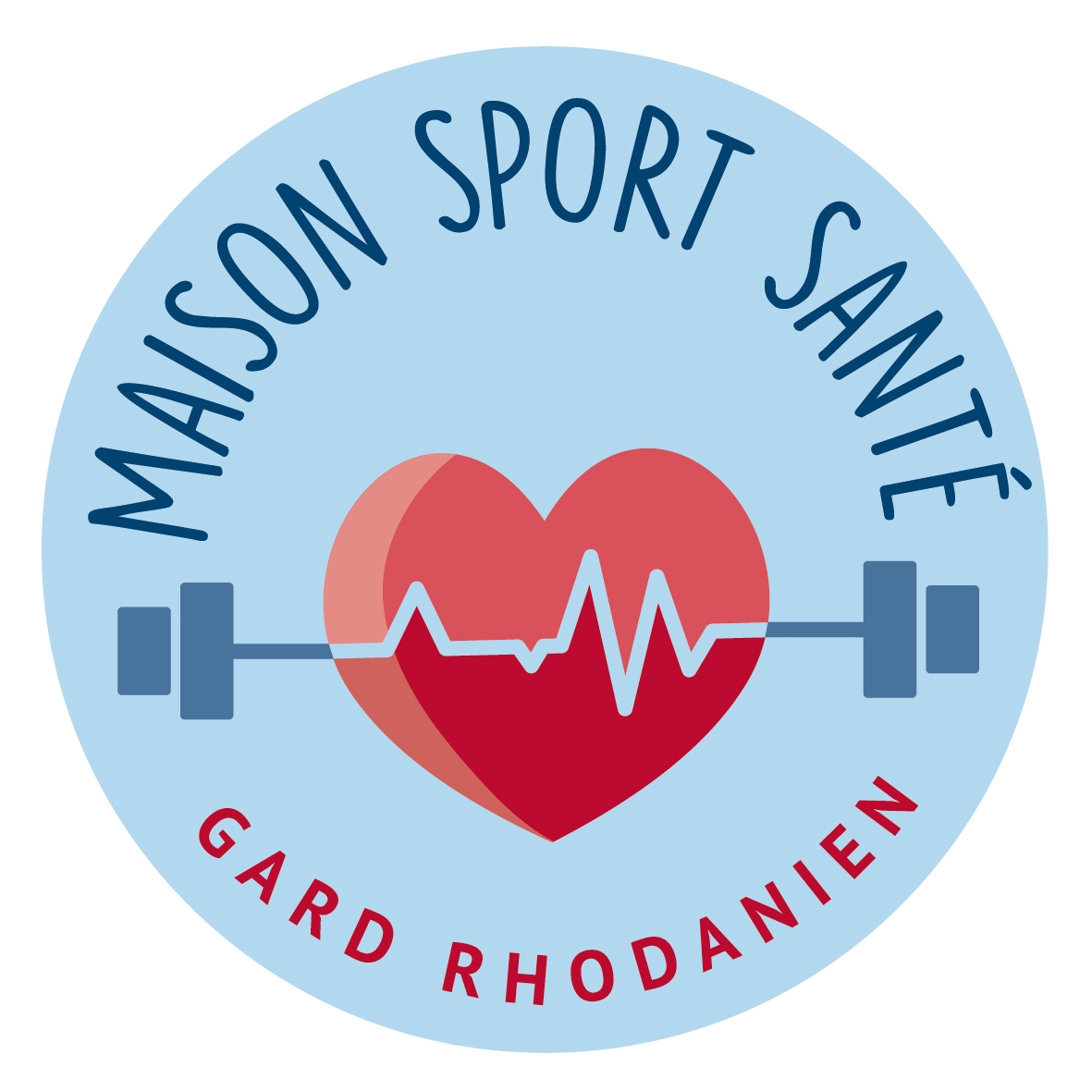 logo Maison sport santé du Gard Rhodanien