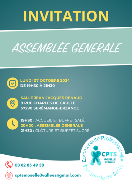 INVITATION ASSEMBLEE GENERALE N°2
