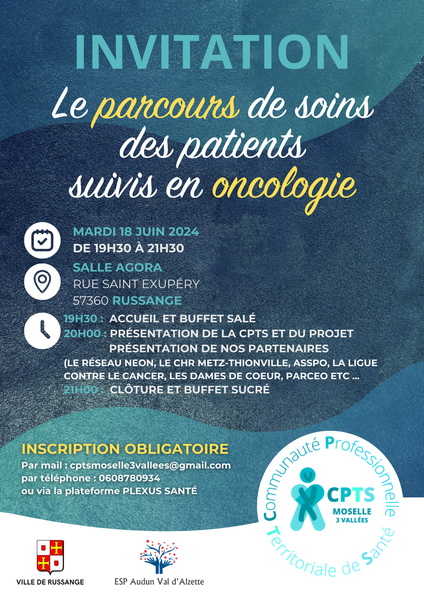 Soirée de lancement Parcours Oncologie 