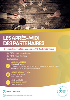 Les Après-midi des partenaires : 2eme rencontre avec les équipes des EHPAD