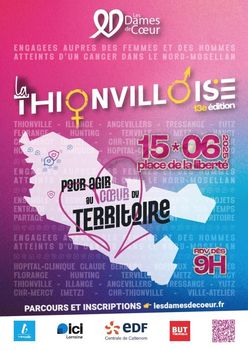 L'info des partenaires : c'est parti pour les inscriptions pour la Thionvilloise à partir du 26 avril 