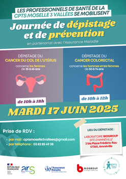 Journée de Dépistage et de Prévention à Amnéville 