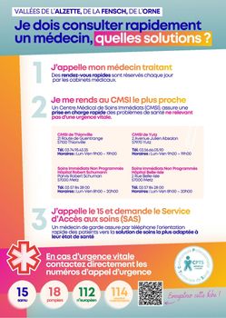 Besoins d'un avis médical rapidement ? 