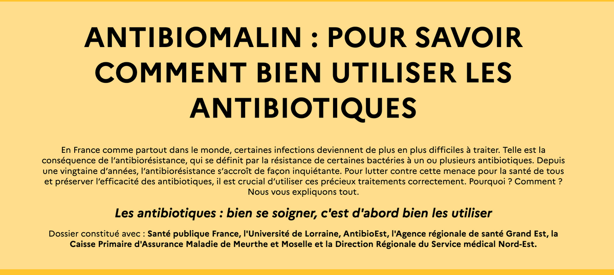 ANTIBIOMALIN : un outil pour le grand public