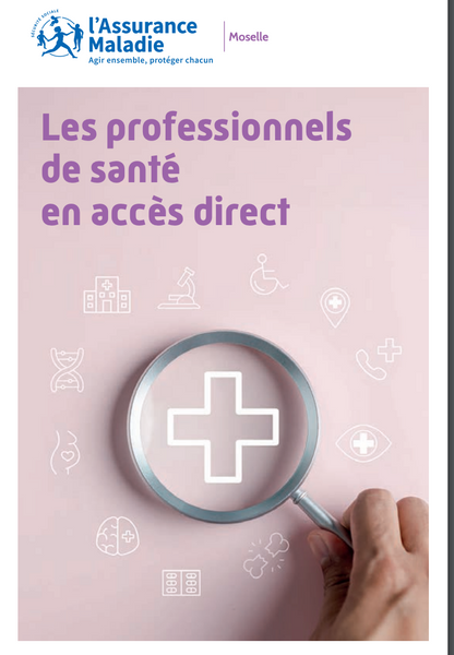 Les professionnels de santé en accés direct 