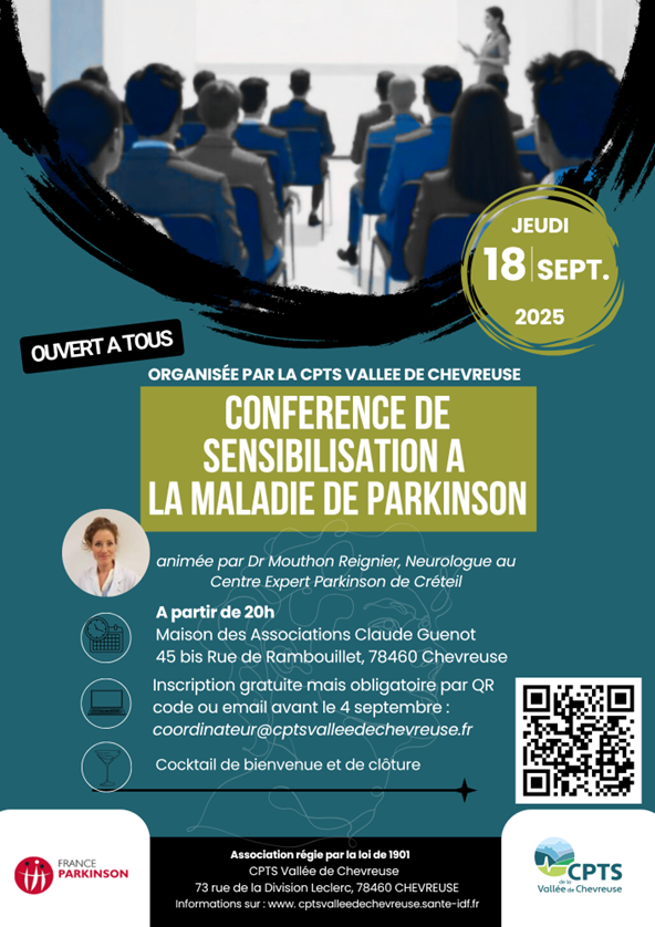 Conférence de sensibilisation à la Maladie de Parkinson
