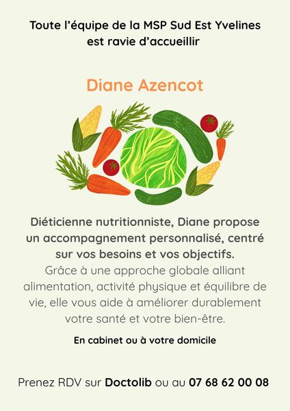 Nouveau professionnel à la Maison de Santé