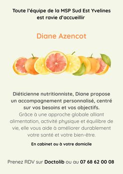 Nouveau professionnel à la Maison de Santé