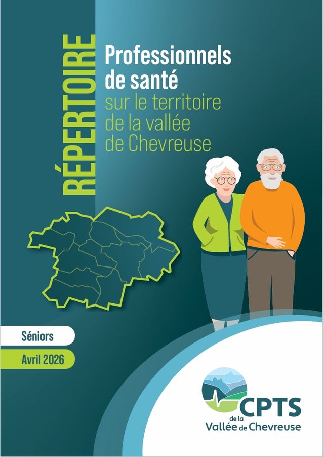 Répertoire des Professionnels de Santé du Territoire de la Vallée de Chevreuse . Version centrée sur les Séniors 