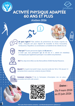 Sport Santé, prévention des chutes.