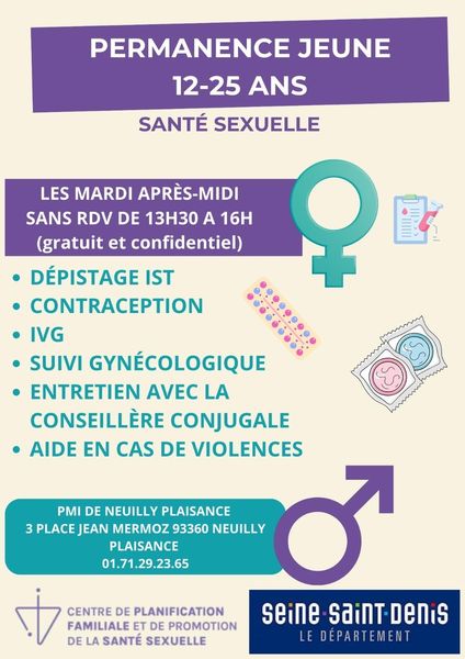 Consultation en santé sexuelle pour les moins de 26 ans