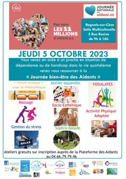 Journée nationale des aidants