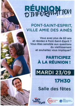 Réunion d'information publique