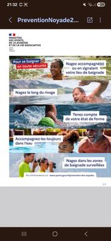 Prévention des noyades : restons vigilants ! ☀️