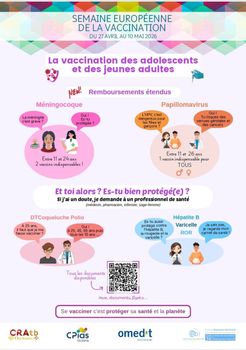 Semaine Européenne de la Vaccination   (27 avril → 10 mai 2026)