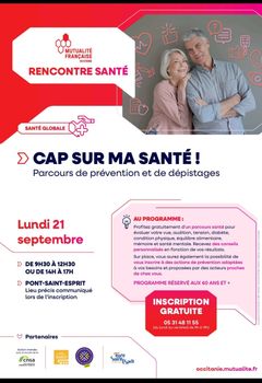 Cap sur ma santé ! – Parcours gratuit de prévention