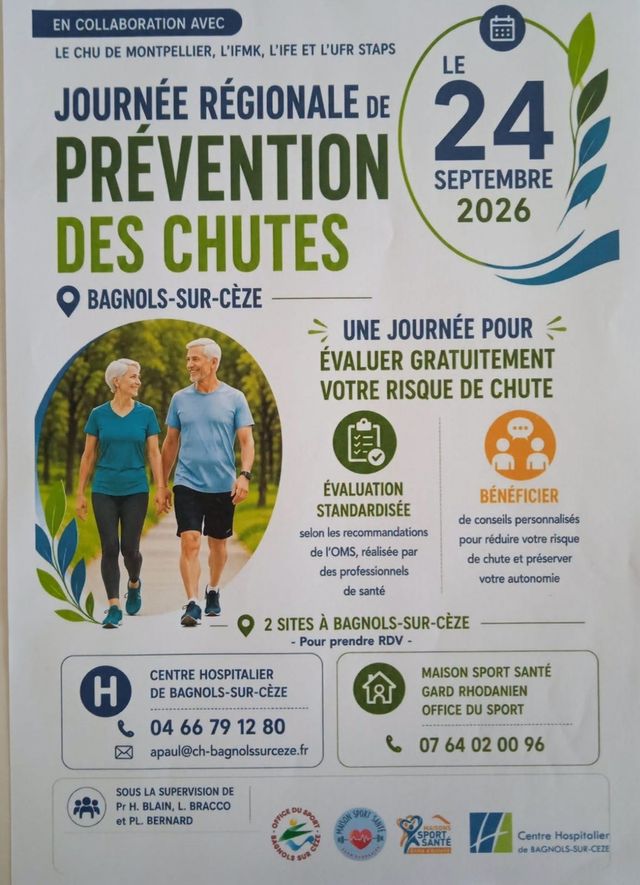 PRÉVENIR LES CHUTES, C’EST PRÉSERVER SON AUTONOMIE !