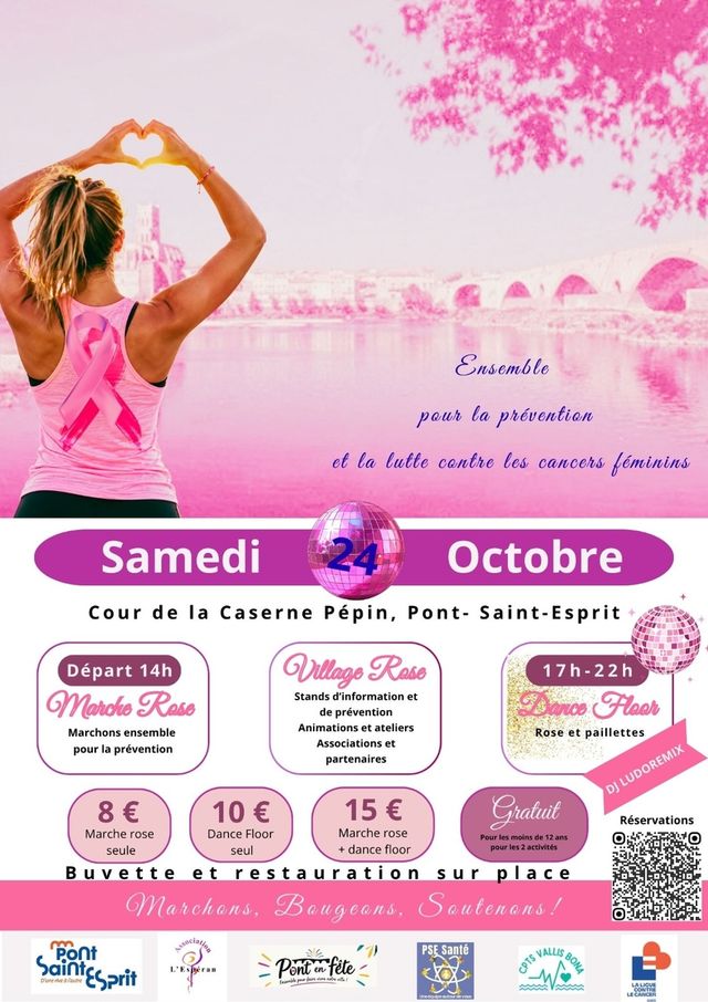 OCTOBRE ROSE À PONT-SAINT-ESPRIT ! 🎀
