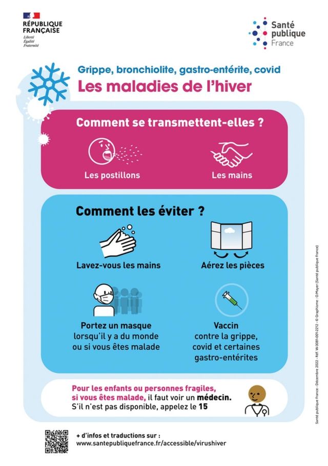 GRIPPE & COVID-19 : C'EST LE MOMENT DE SE PROTÉGER !