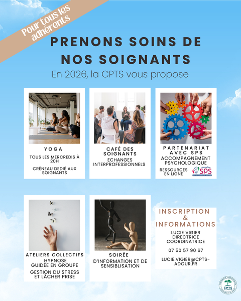 Prenons soin de nos soignants : On vous dévoile le programme 2026