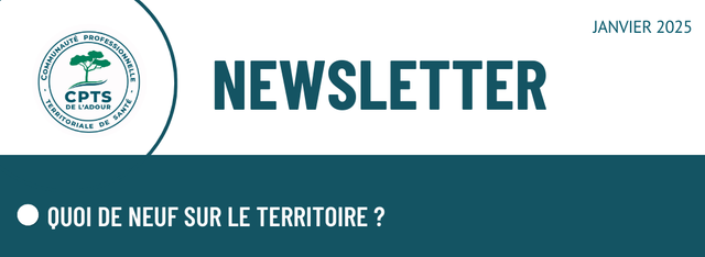 Newsletter Janvier 2025