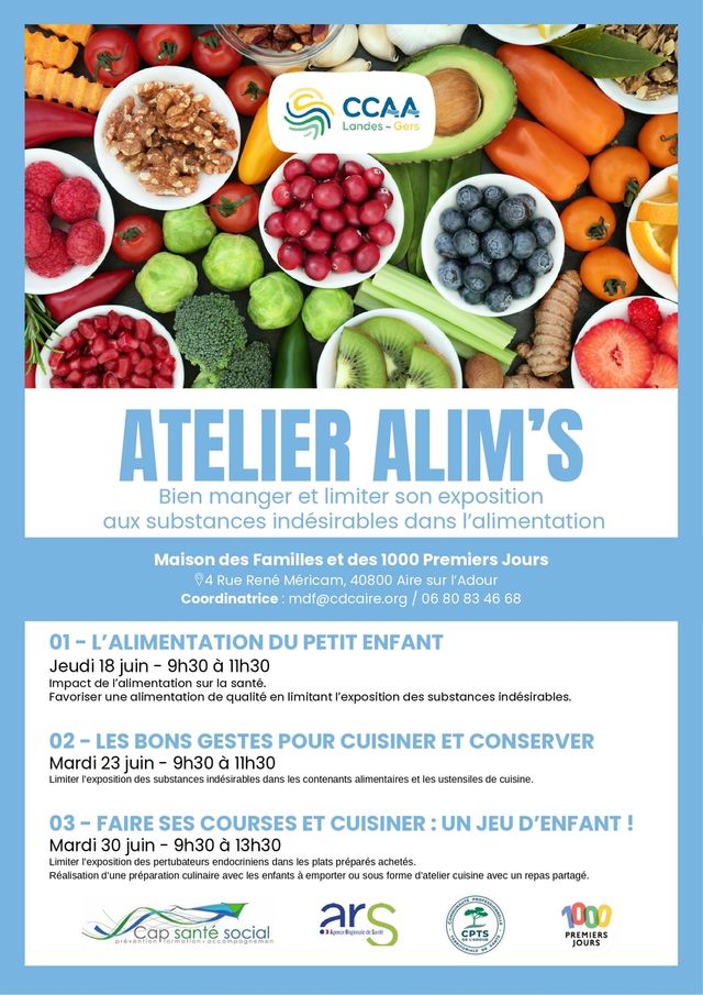 Ateliers ALIM'S : mieux manger pour mieux de protéger