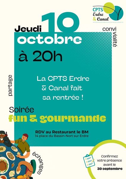La CPTS Erdre & Canal fait sa rentrée !!!
