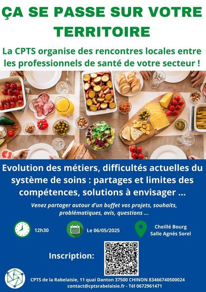 Rencontre locale des professionnels de Santé : 6 mai