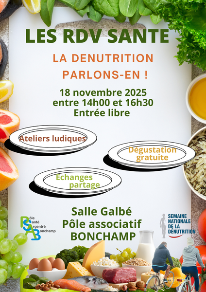 RDV SANTE   LA DENUTRITIONS PARLONS EN !