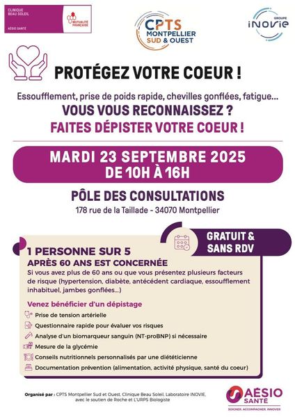 Journée de dépistage de l'Insuffisance Cardiaque