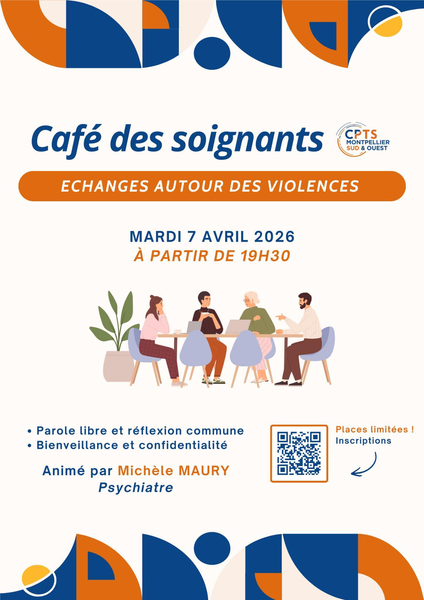 Café des soignants : discussion autour de l'épuisement émotionnel et des violences subies