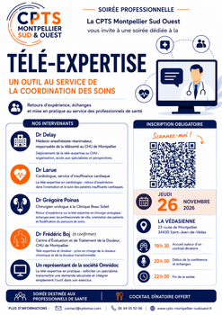 Soirée : "Et si la téléexpertise simplifiait votre pratique ?"