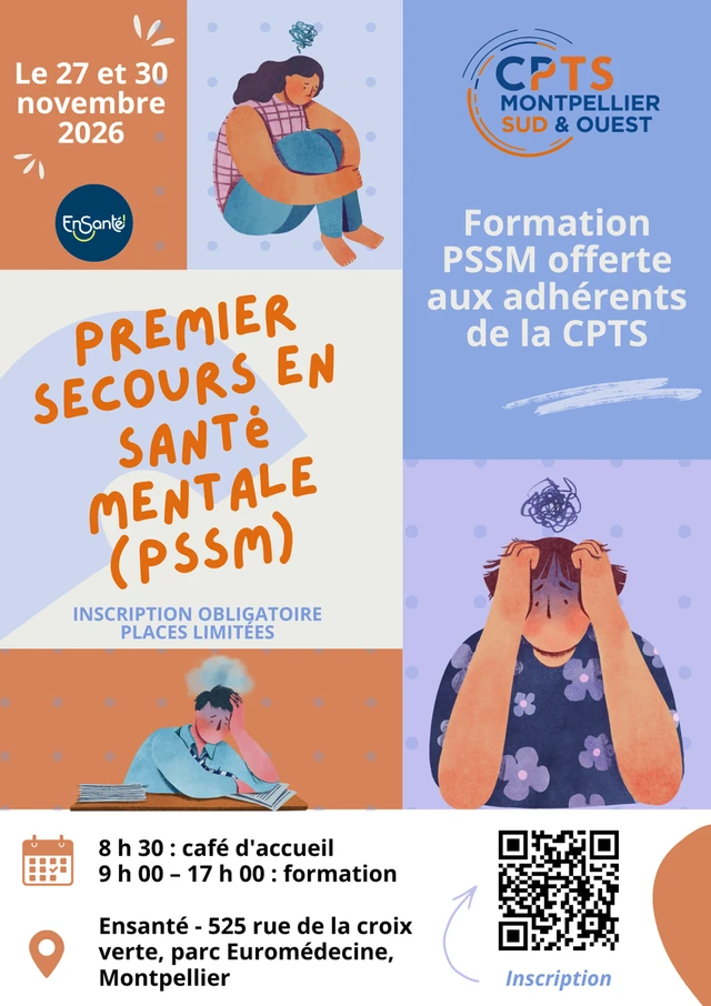 Formation Premiers Secours en Santé Mentale (PSSM)