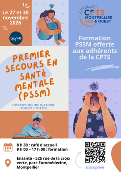Formation Premiers Secours en Santé Mentale (PSSM)