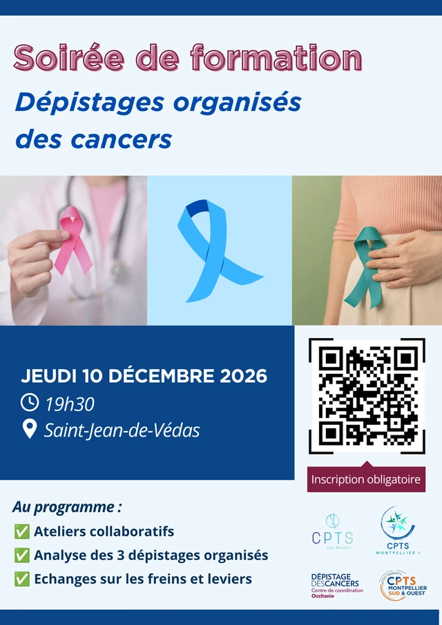 Soirée de formation - Dépistages Organisés des cancers