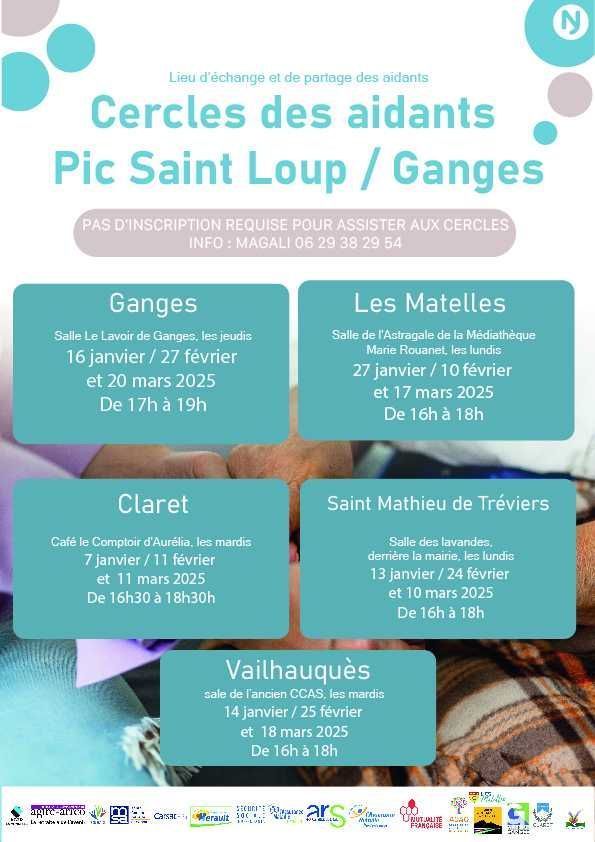 Le Cercle des aidants - lieu d'échange et de partage