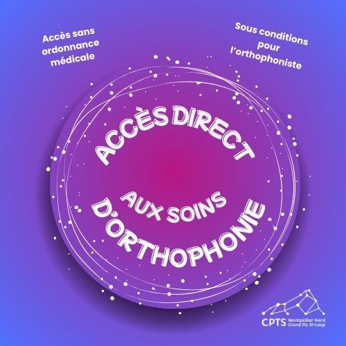 Accès direct aux soins d'orthophonie