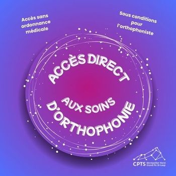 Accès direct aux soins d'orthophonie