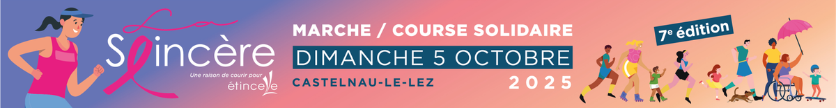 [Grand Public] La course "La seincère" - Octobre Rose - Castelnau Le Lez 