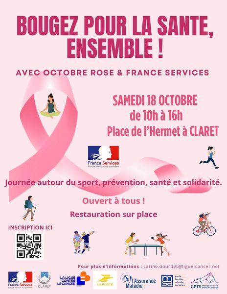 « Bougez pour la Santé Ensemble » : une journée sportive et solidaire à Claret