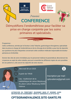 Soirée Conférence sur l'Endométriose 