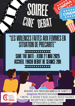 Ciné-débat : Violences faites aux femmes en situation de précarité 