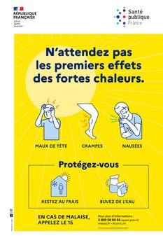 Canicule, fortes chaleurs : adoptez les bons réflexes