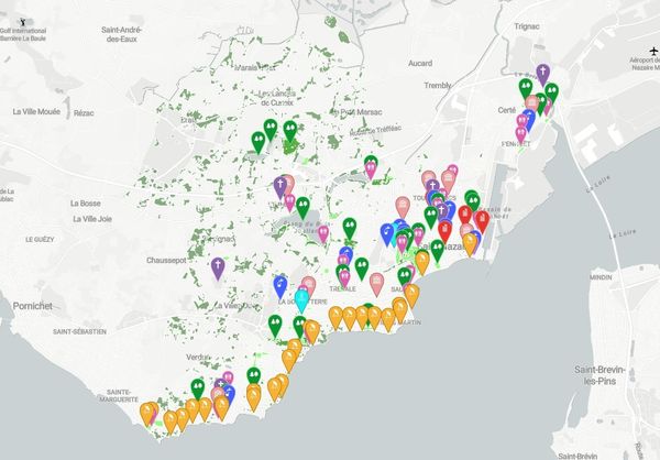 Saint-Nazaire : une carte interactive des lieux où trouver de la fraîcheur