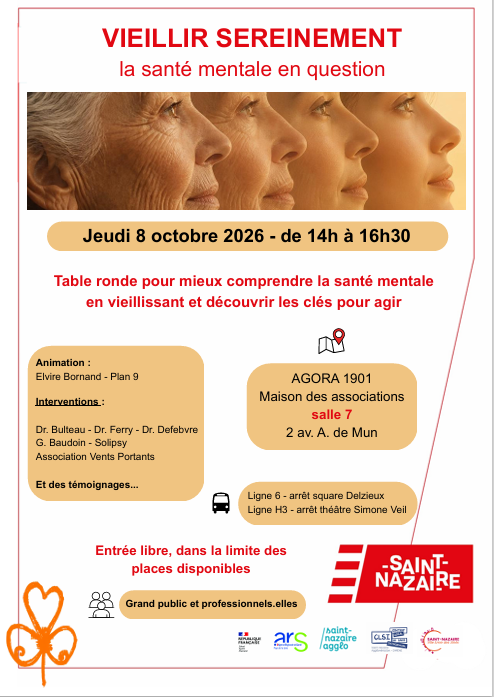 VIEILLIR SEREINEMENT - La santé mentale en question 