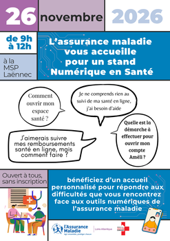 Accès au DMP, numérique en santé : la CPAM vient vous rencontrer 