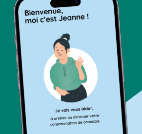 Avec l'appli Jeanne, j'arrête le cannabis !
