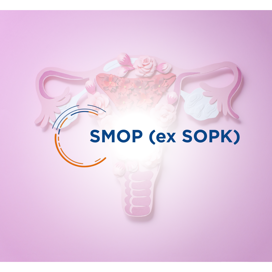 Image du parcours de soins SMOP ( Syndrôme Métabolique Ovarien Polyendocrinien)