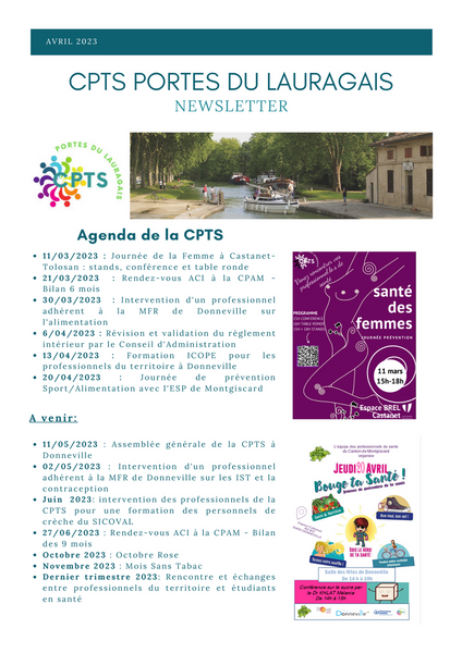 Newsletter CPTS 04.2023