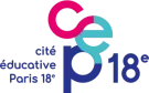 logo Cité éducative Paris 18e